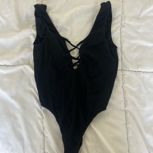 Black bodysuit